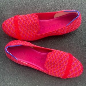 Rothy’s Pomegranate Grid womens flats size 8